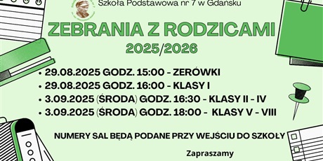 ZEBRANIA Z RODZICAMI